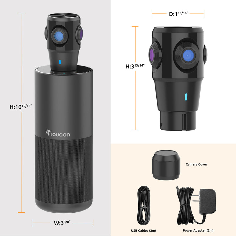 Toucan Connect Video Conferentiesysteem 360°